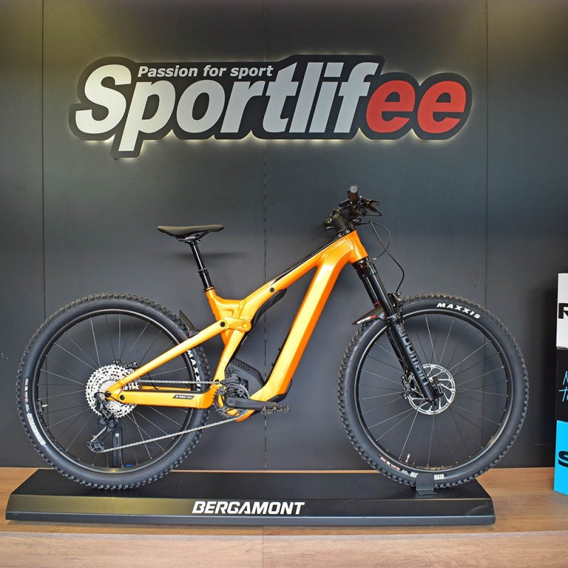 scott ebike orange