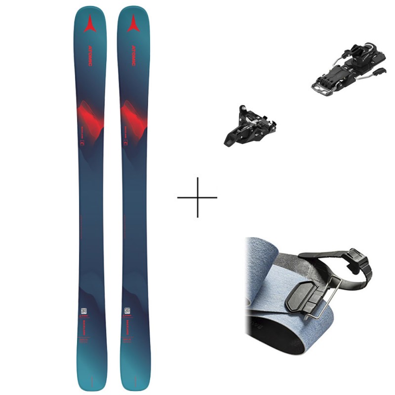 Completo Sci Alpinismo Usato Atomic Backland + Summit 5 Br + Skin 2024 Junior